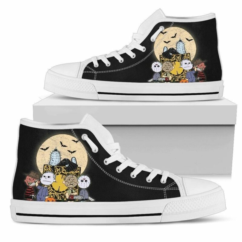 Snorider Design Snoopy Halloween Costume High Top Shoes Sneakers High Top Shoes