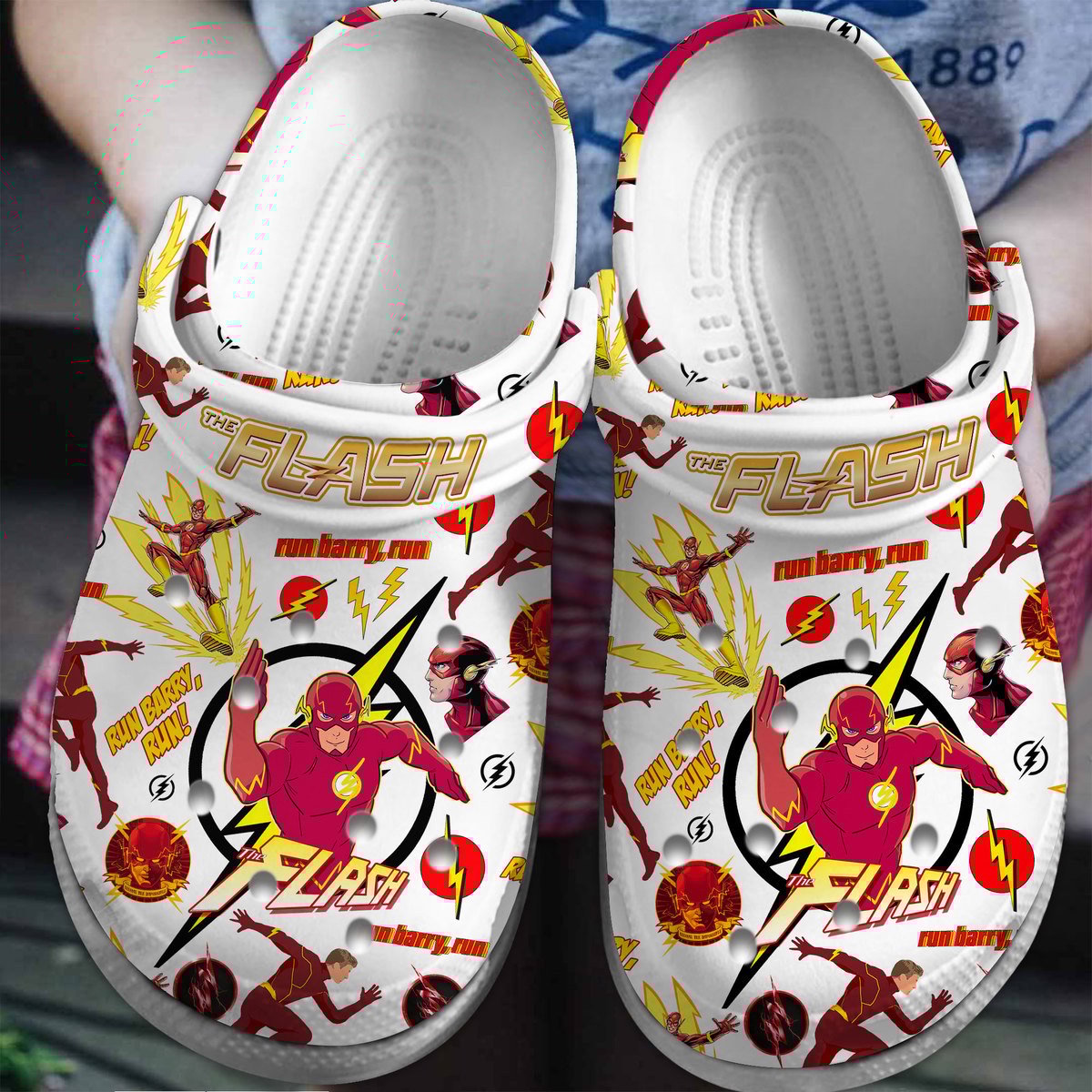 The Flash Movie Crocss Clogs For Men Women And Kid Tr1805771461