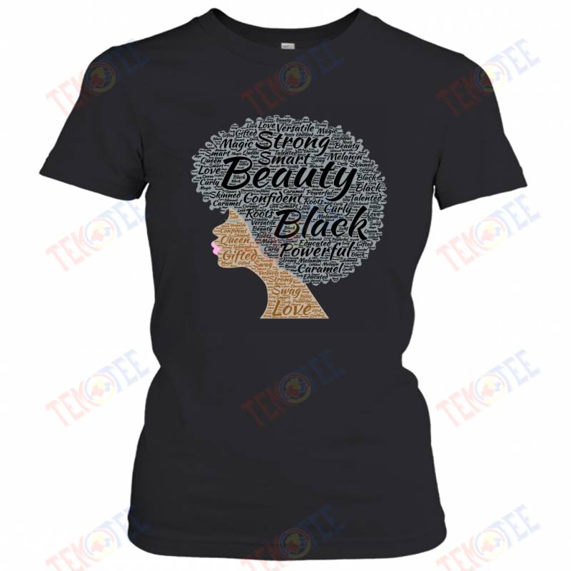 Temotee Black Women Strong Smart Beauty Confident Black History Month Women African Pride TMT588