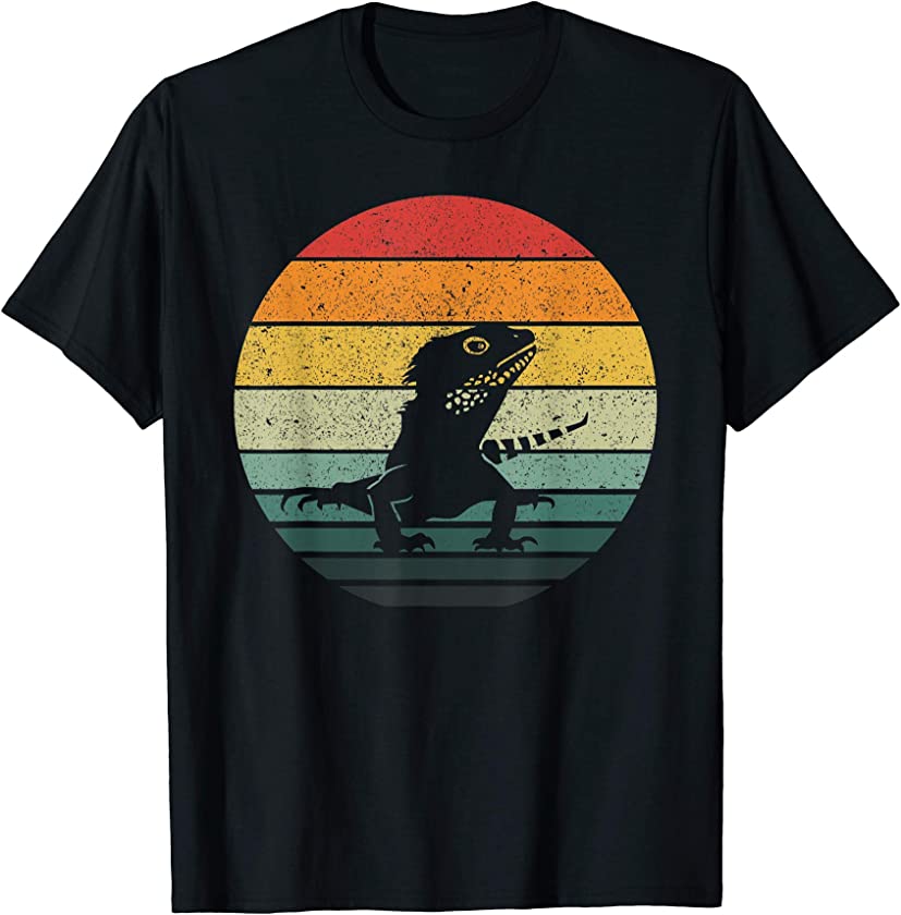 Vintage Lizard Retro Design T-Shirt