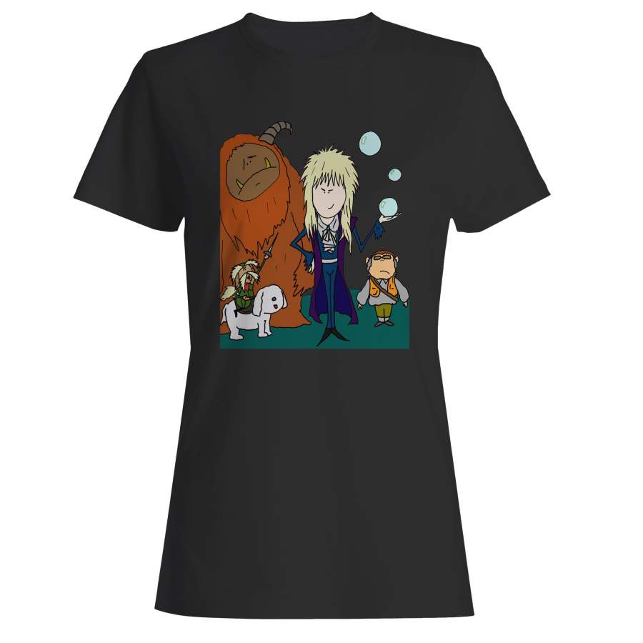 David Bowie Poster Labyrinth Movie Woman’s T-Shirt