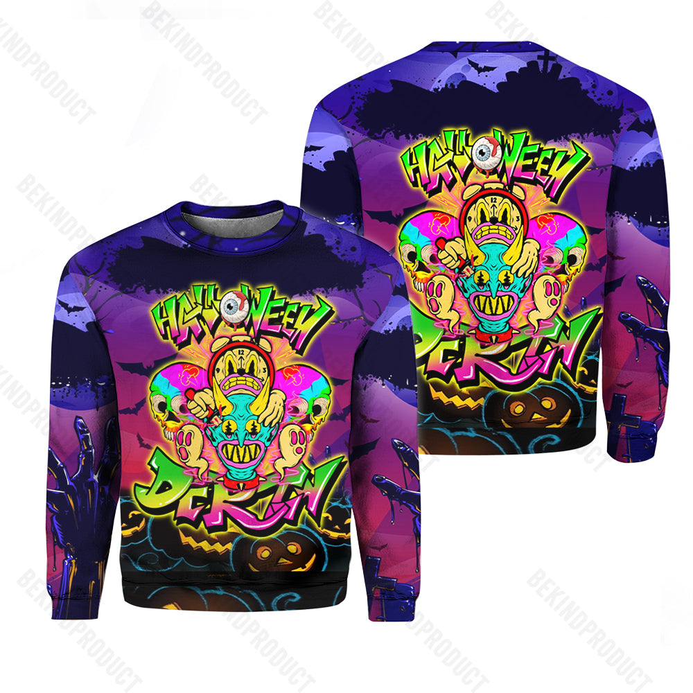 Halloween Party Tonight Crewneck Sweatshirt All Over Print Sweatshirt For Women Sweatshirt For Men Swn1205