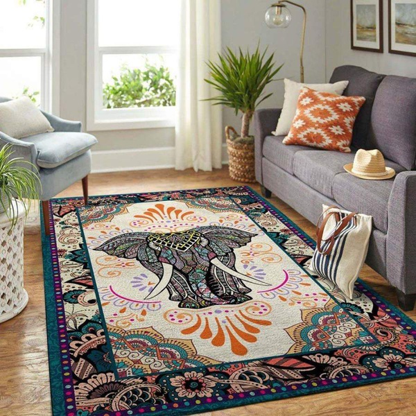 Boho Elephant Rug RCDD81F22785