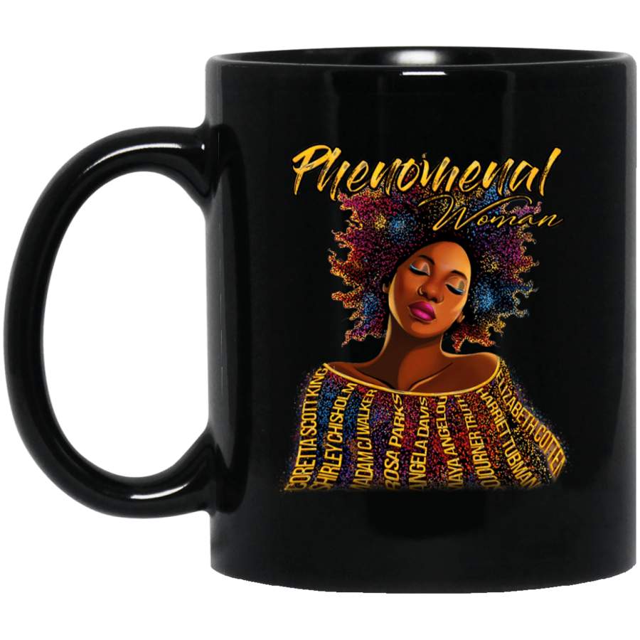 Phenomenal Women Mug African American Coffee Cup For Pro Black Pride