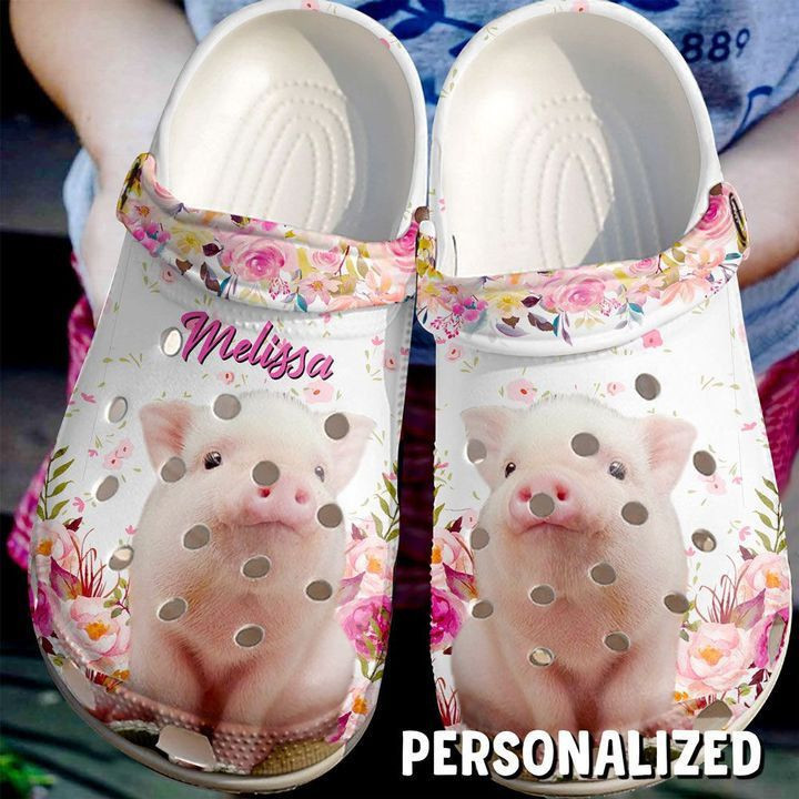 Farmer Cute Pig Rubber clog Shoes Comfy Footwear