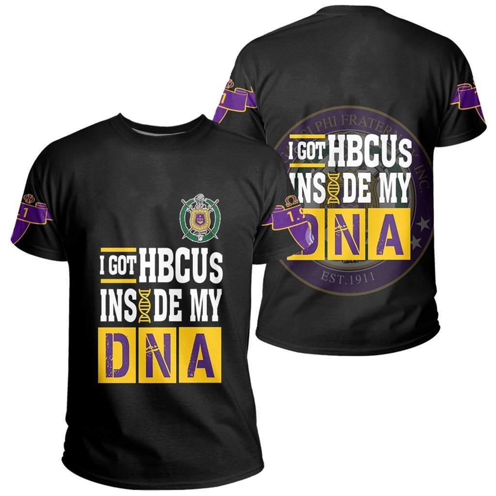 Fraternity Tshirt – Omega Psi Phi Hbcu Dna Tshirt