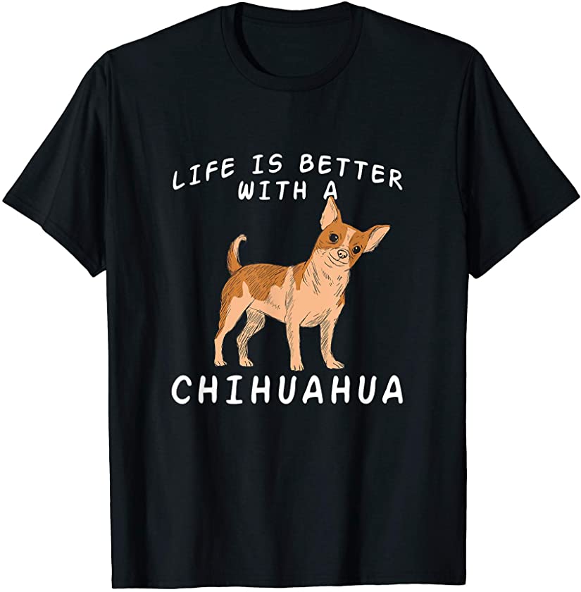 Chihuahua Love – Chiuaua Dog Mom Lovers Saying Chiwawa Puppy T-Shirt