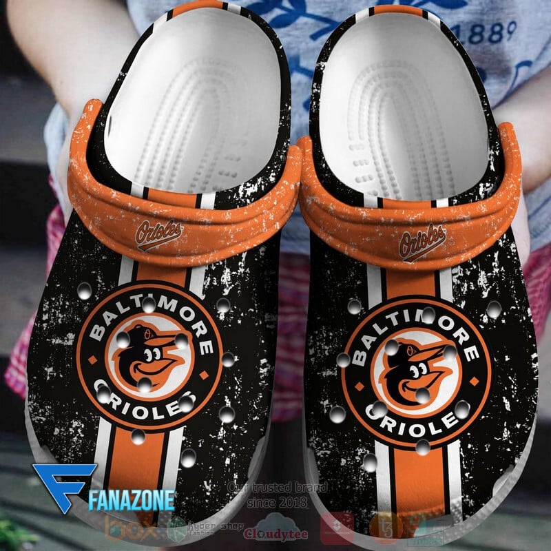 Baltimore Orioles MLB Sport Crocs Clogs Crocband Comfortable For Men Women and Kids