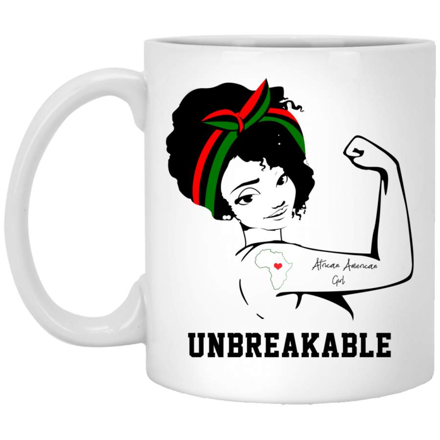 African American Coffee Mug Unbreakable 11oz – 15oz White Mug