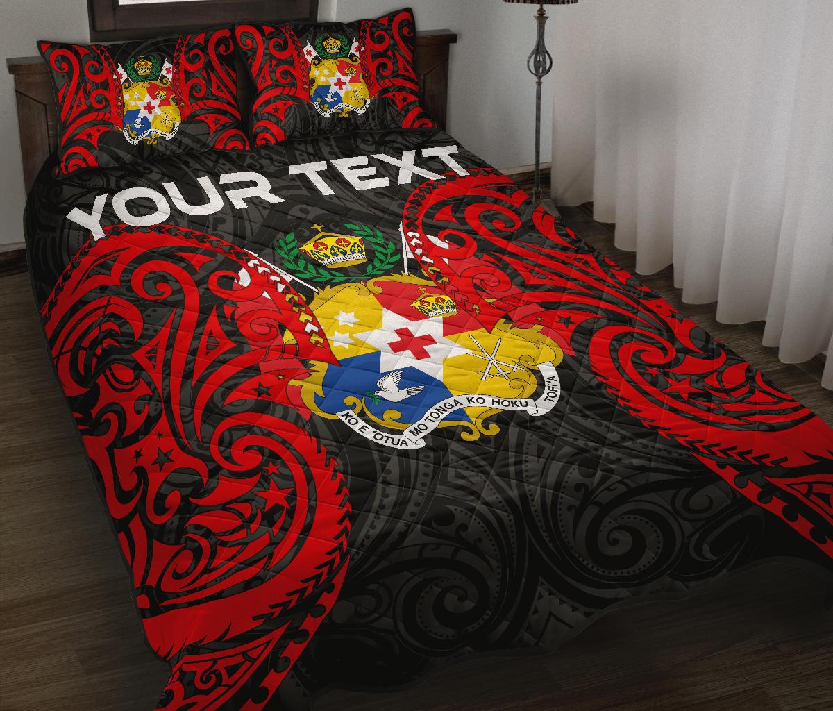 Tonga Polynesian Custom Personalised Quilt Bed Set – Tongan Spirit – BN12