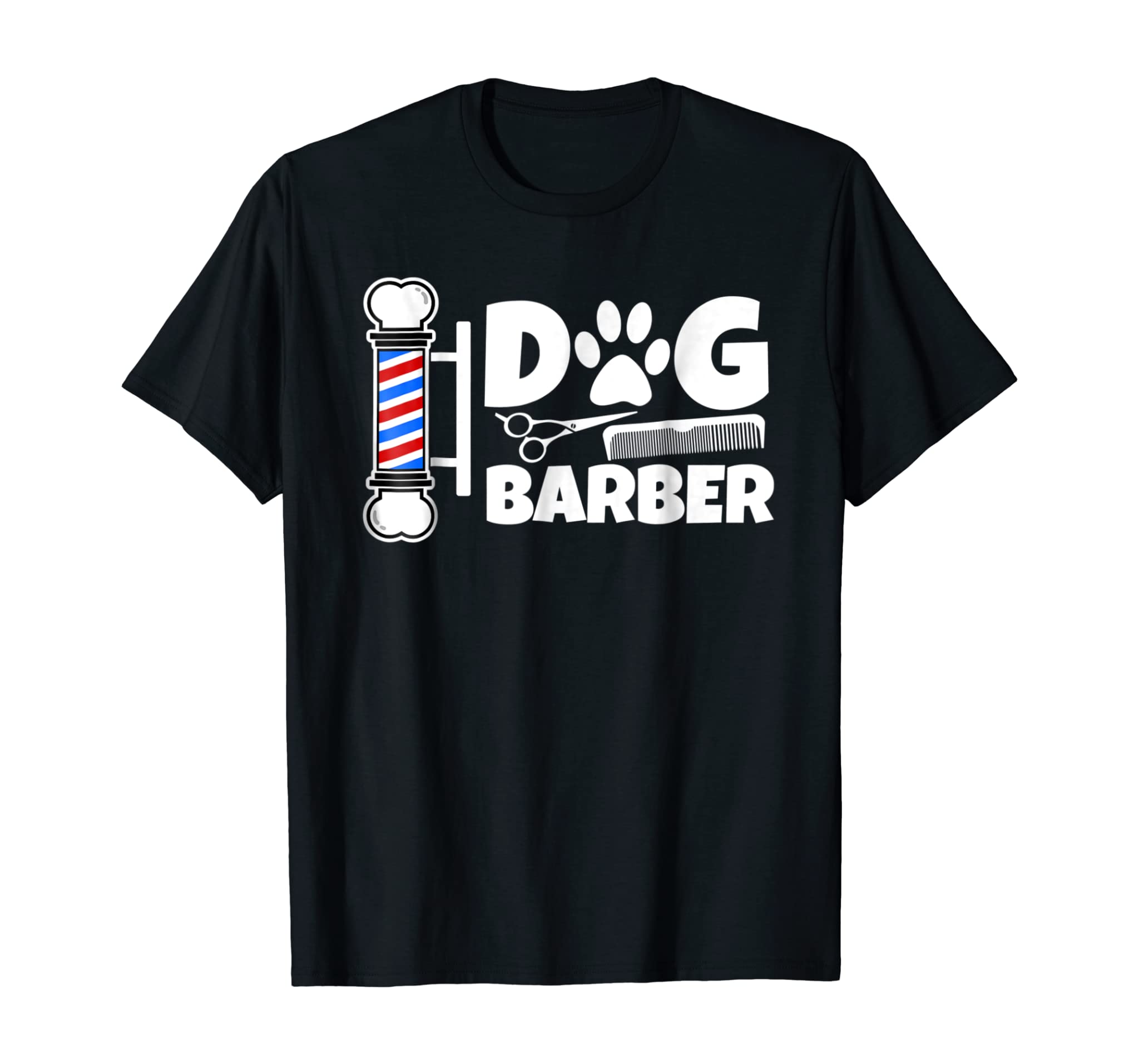 Funny Dog Barber Groomer Pet Grooming Gift Shirt