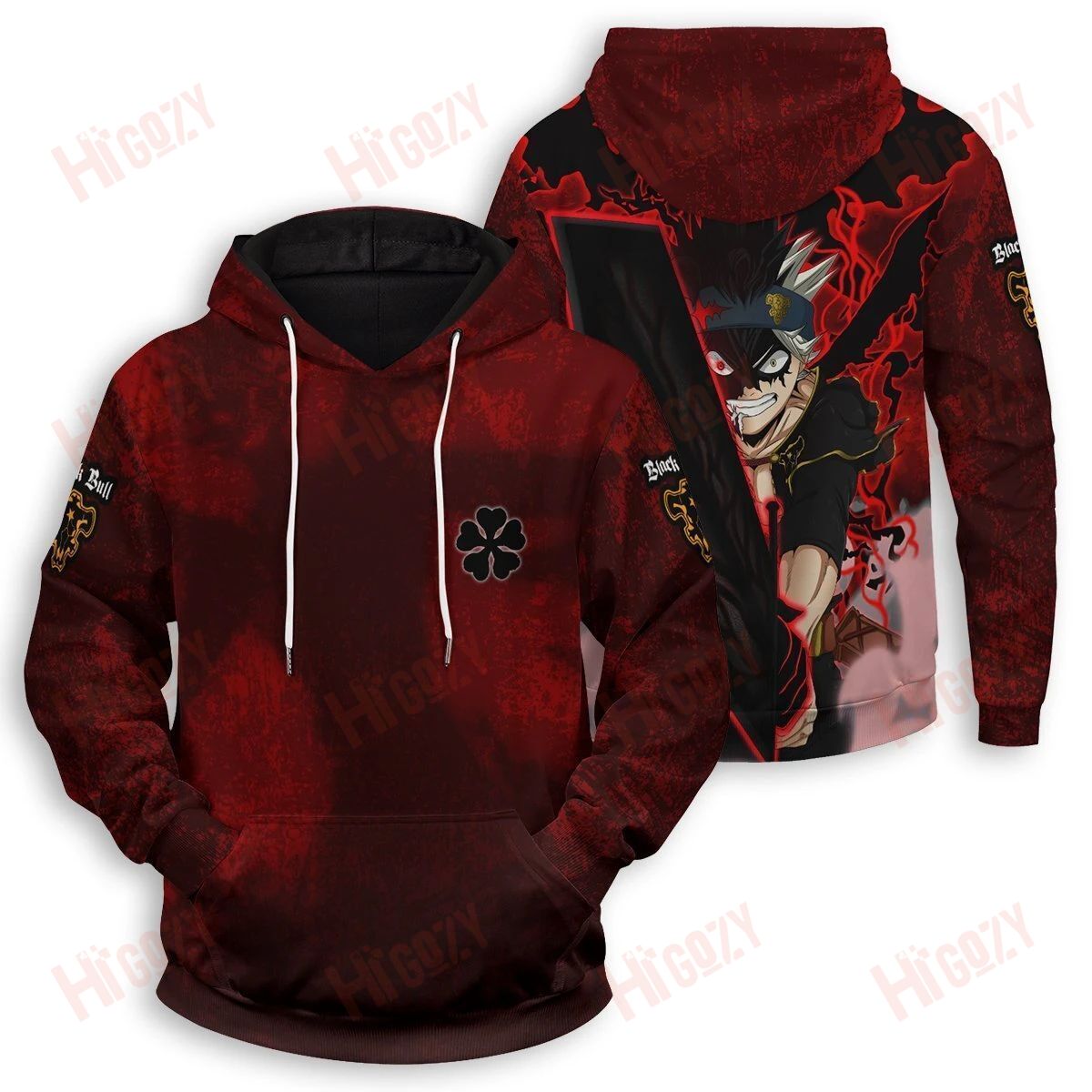 Anti Magic Demon Unisex Pullover Hoodie