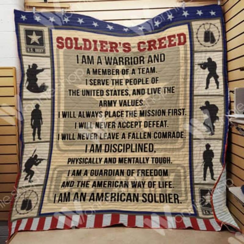 Army Veteran Blanket JN1502 85O39