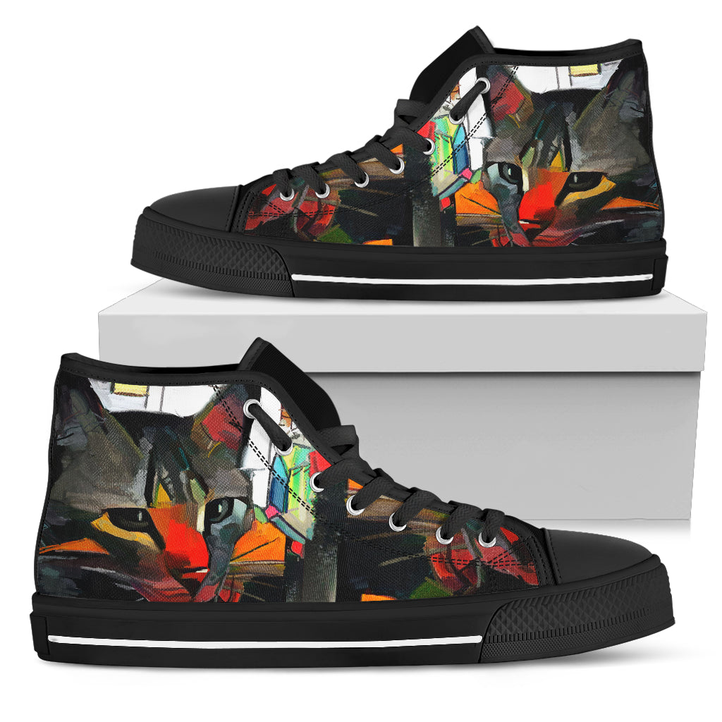 Cat Art Ii Canvas Shoes (Women’S)