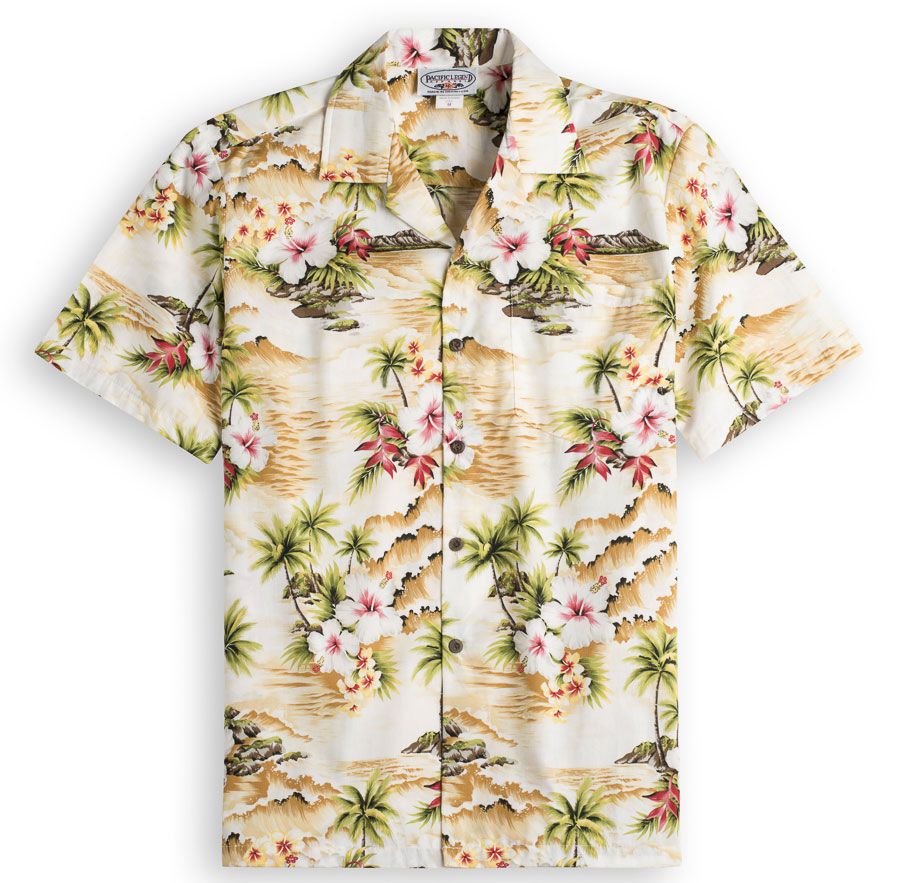 Palm Tan Amazing Design Hawaii Shirt Ha77022