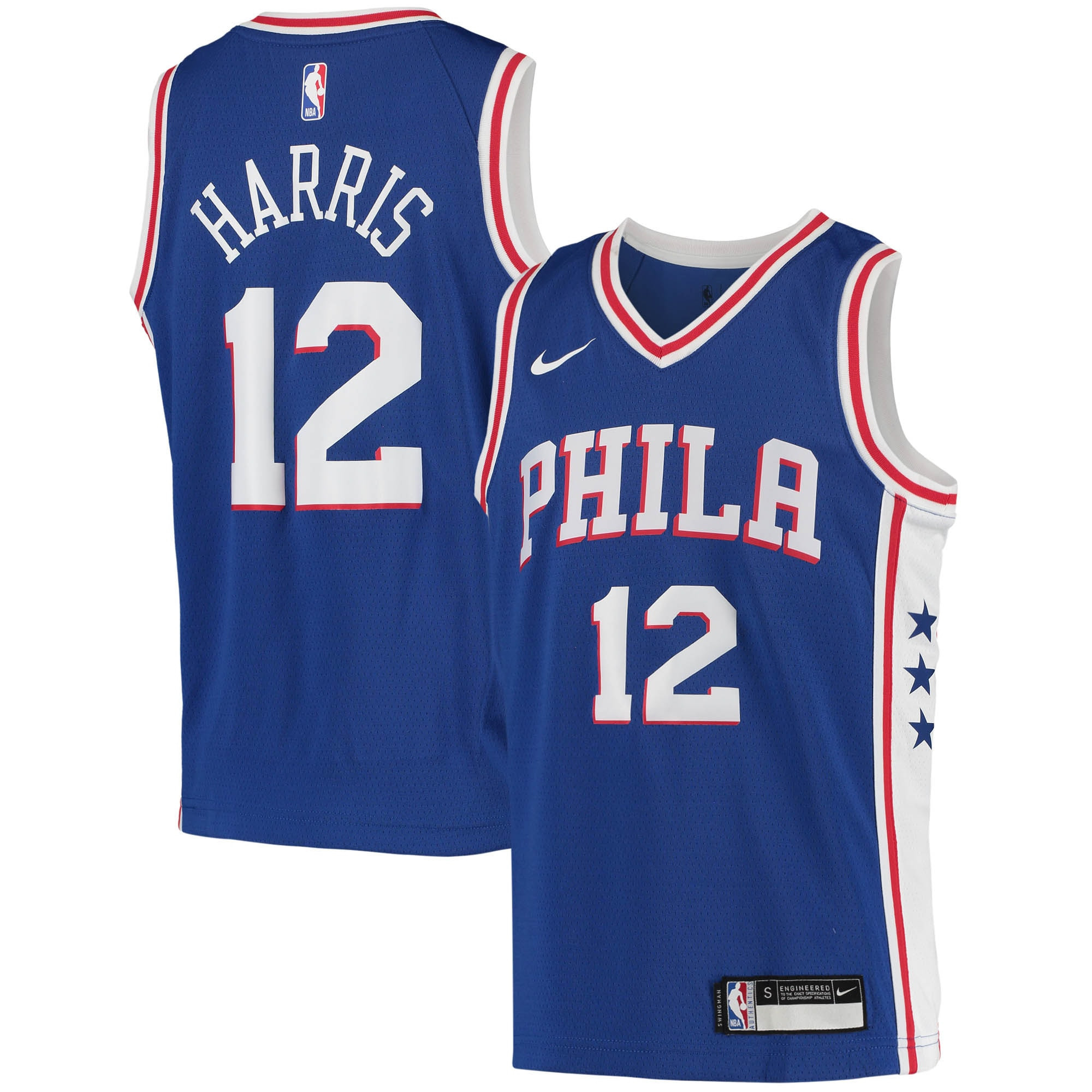 Tobias Harris Philadelphia 76ers 2020/21 Swingman Jersey – Icon Edition – Royal NBA