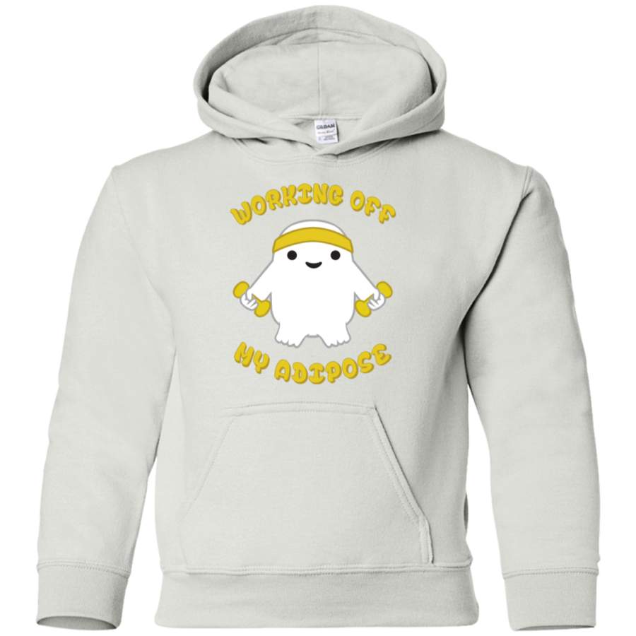 AGR Working off my adipose Youth Pullover Hoodie