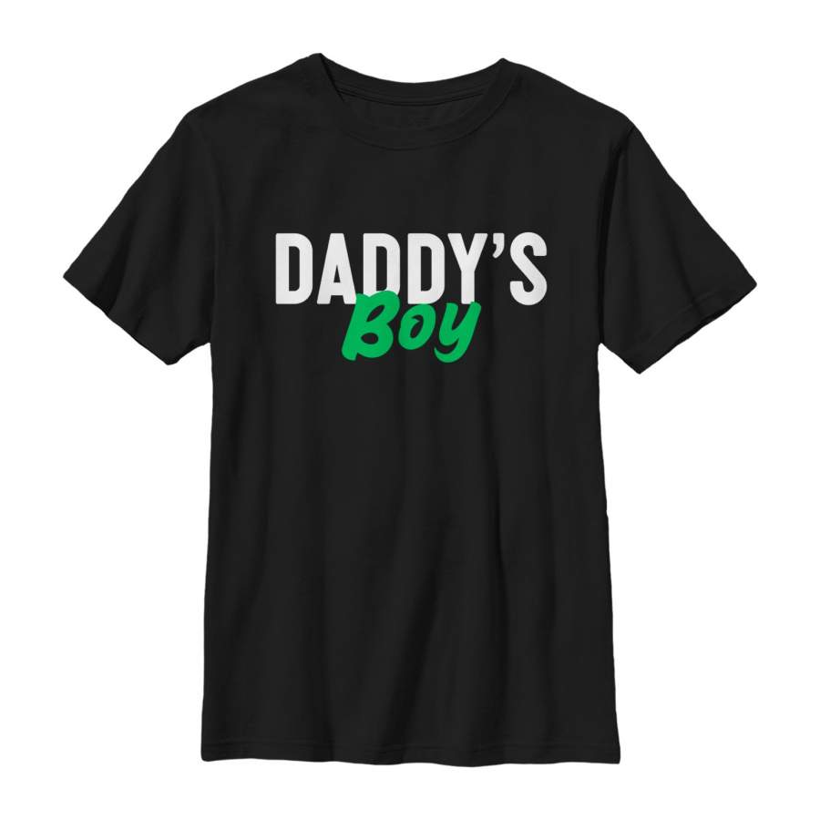 LOST GODS Boy’s Father’s Day Daddy’s Boy Script T-Shirt