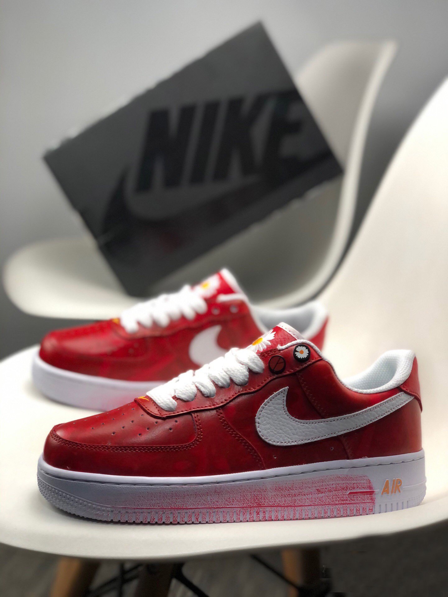 PEACEMINUSONE x Nike Air Force 1 Para-Noise 2.0 Red 5338920