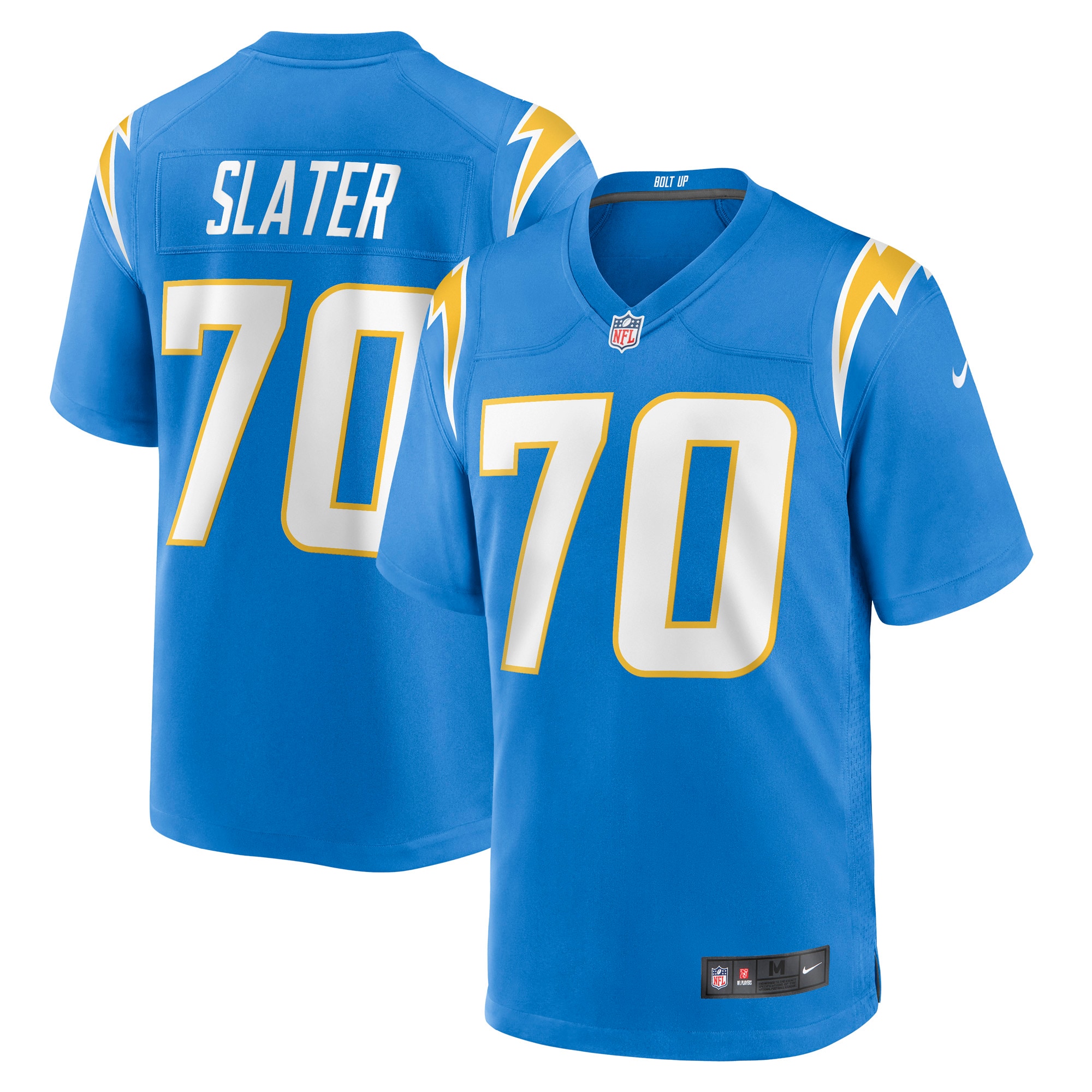 Rashawn Slater Los Angeles Chargers Game Jersey – Powder Blue