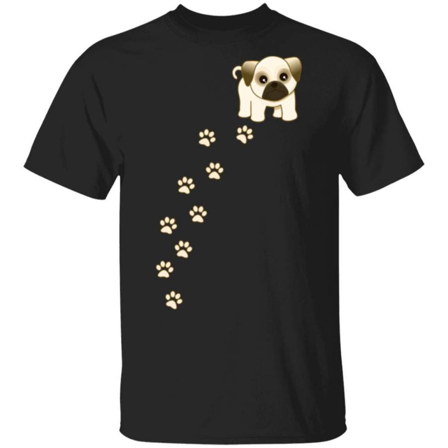 Cute Pug Puppy Dog T-Shirt