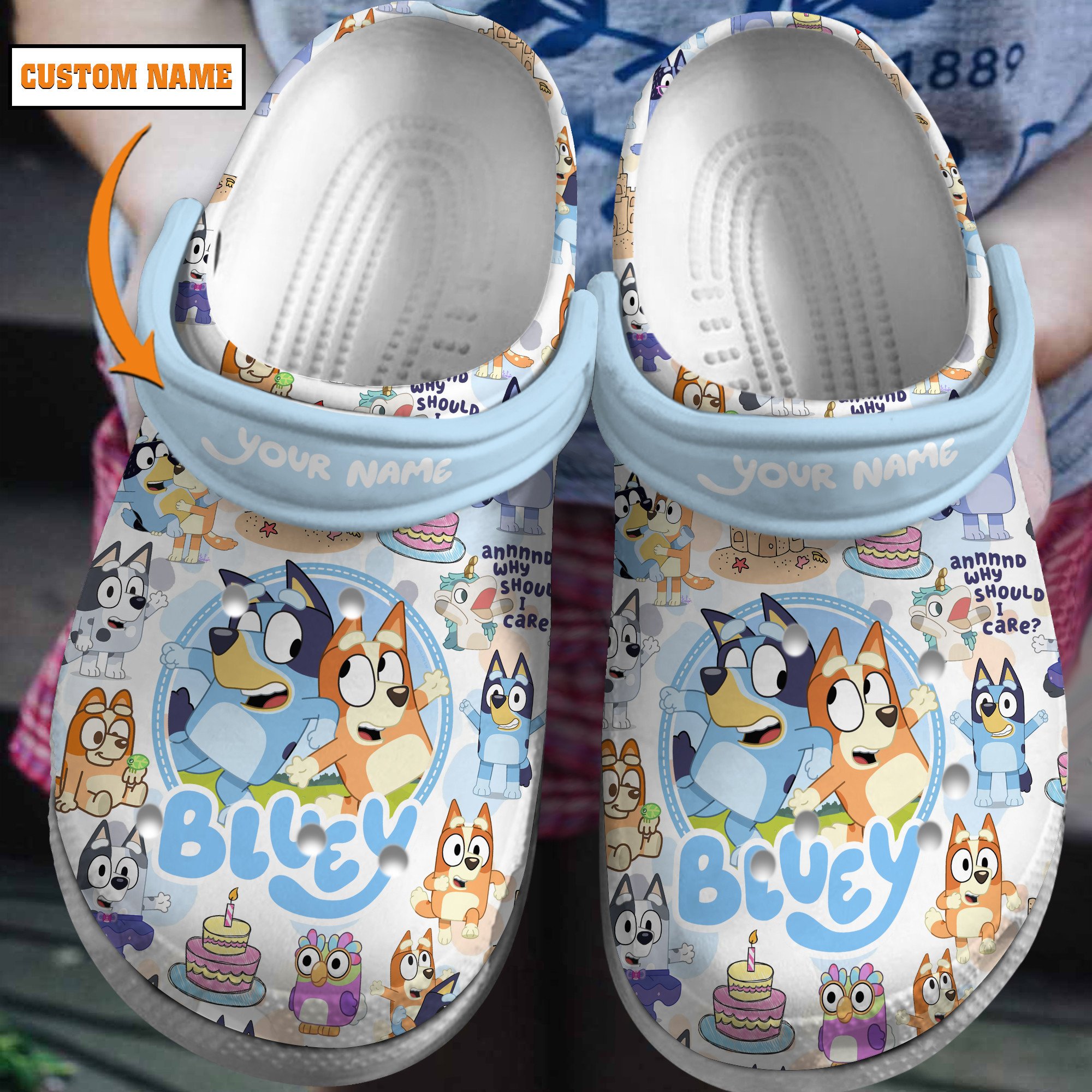 Bluey Tv Series Crocss Clogs For Men Women And Kid Ht1706732920