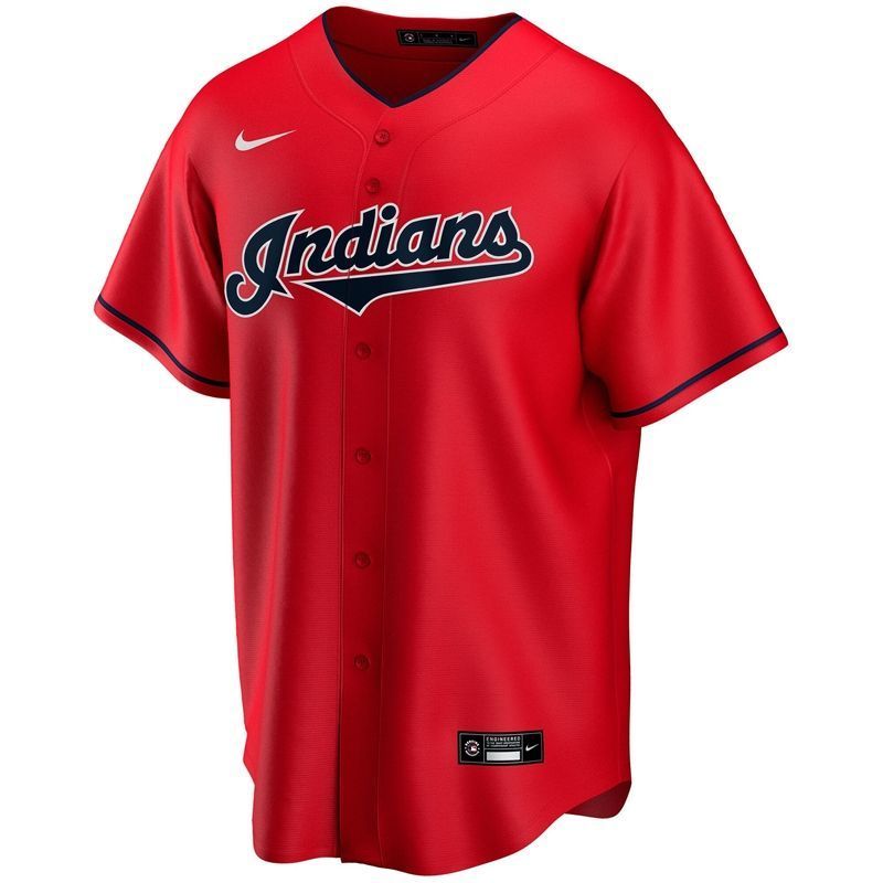 2020 MLB Personalized Custom Red Cleveland Guardians Custom Jersey