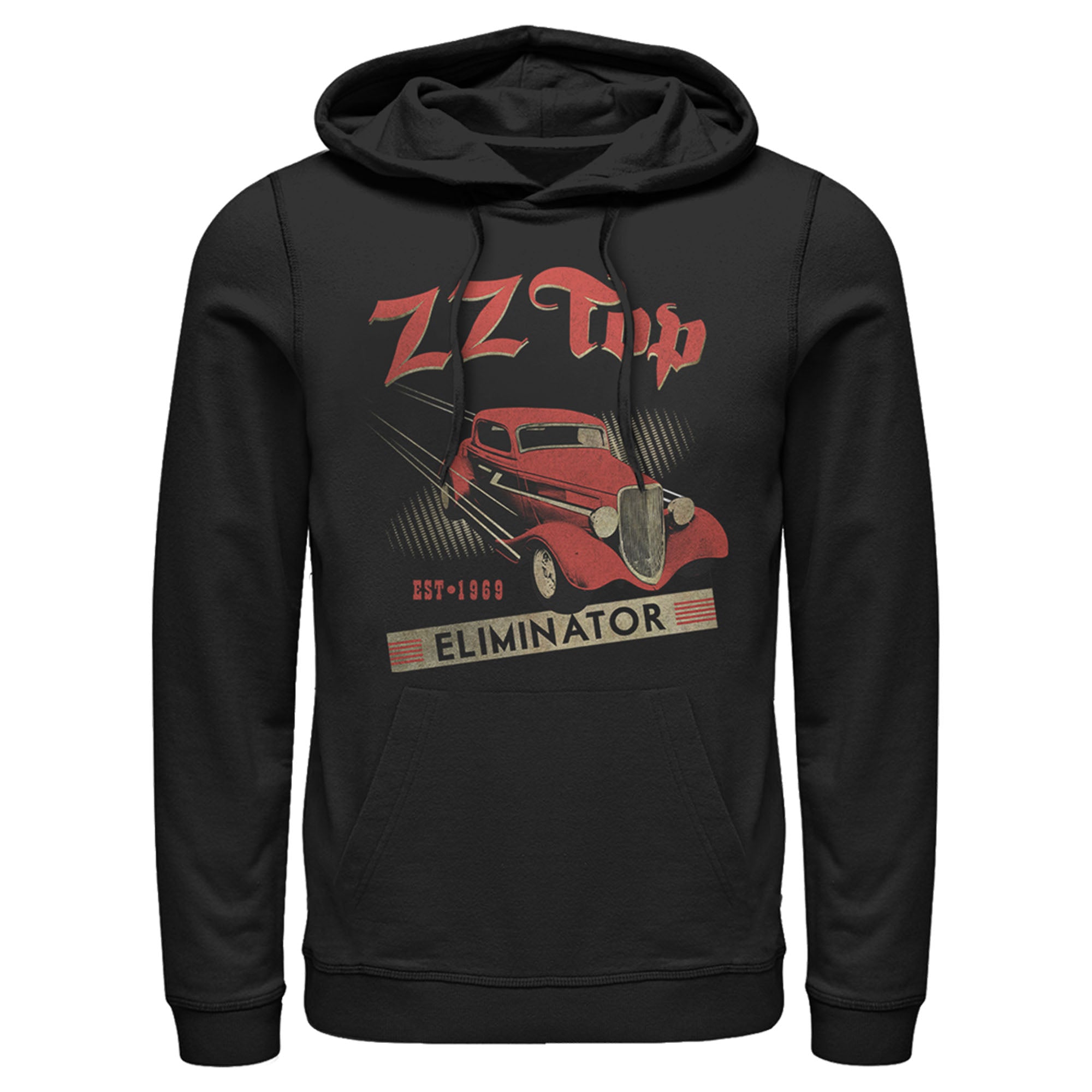 Zz Top Men’S Eliminator  Pull Over Hoodie