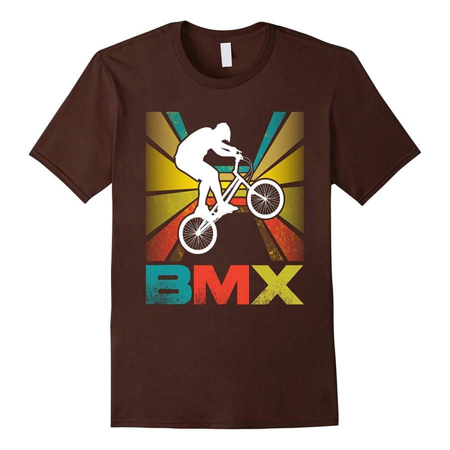 BMX Shirt Vintage Style American Retro Shirt USA BMX Rider