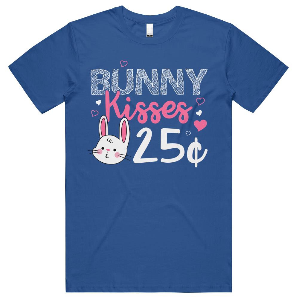 Bunny Kisses 25 Cents Wife Bestie Easter Day T Shirts