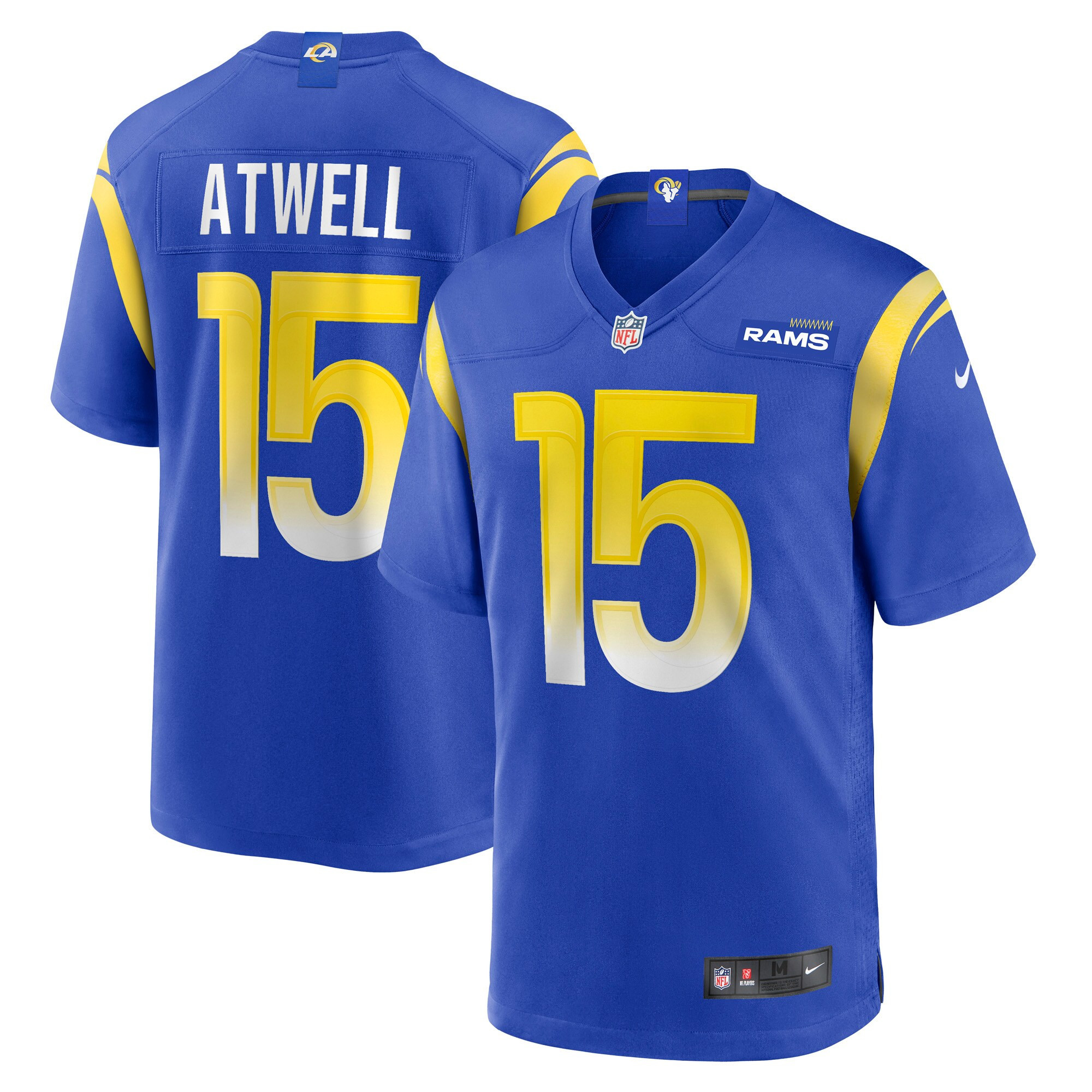 Tutu Atwell Los Angeles Rams Game Player Jersey – Royal NFL