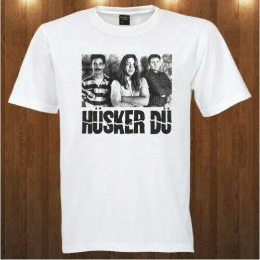 Husker Du tee T-Shirt rock band Bob Mould New Alliance S M L XL 2XL 3XL