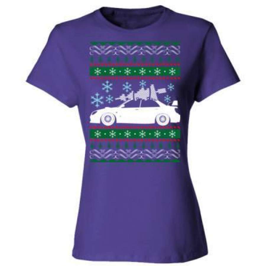 AGR 240sx Ugly Christmas Sweater Xmas – Ladies’ Cotton T-Shirt