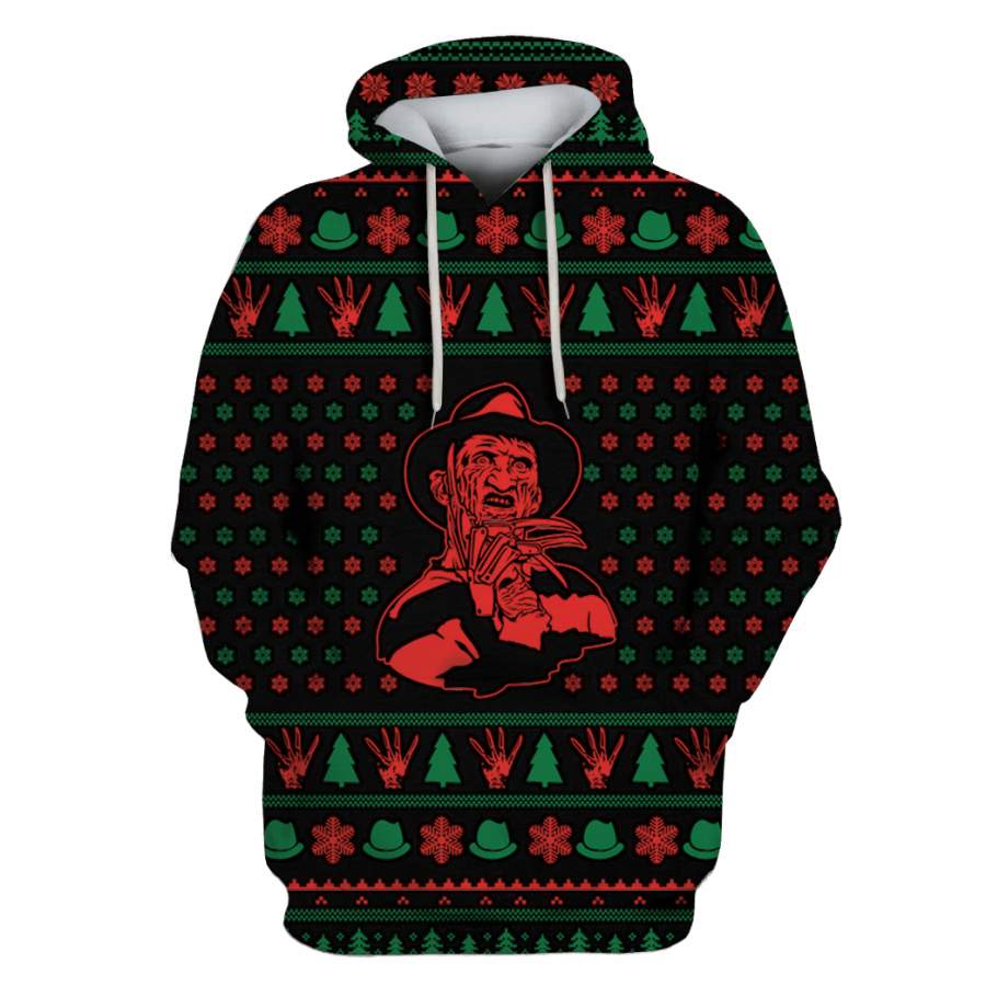 Freddy Krueger in Nightmare on Elm Street Custom T-shirt – Hoodies Apparel