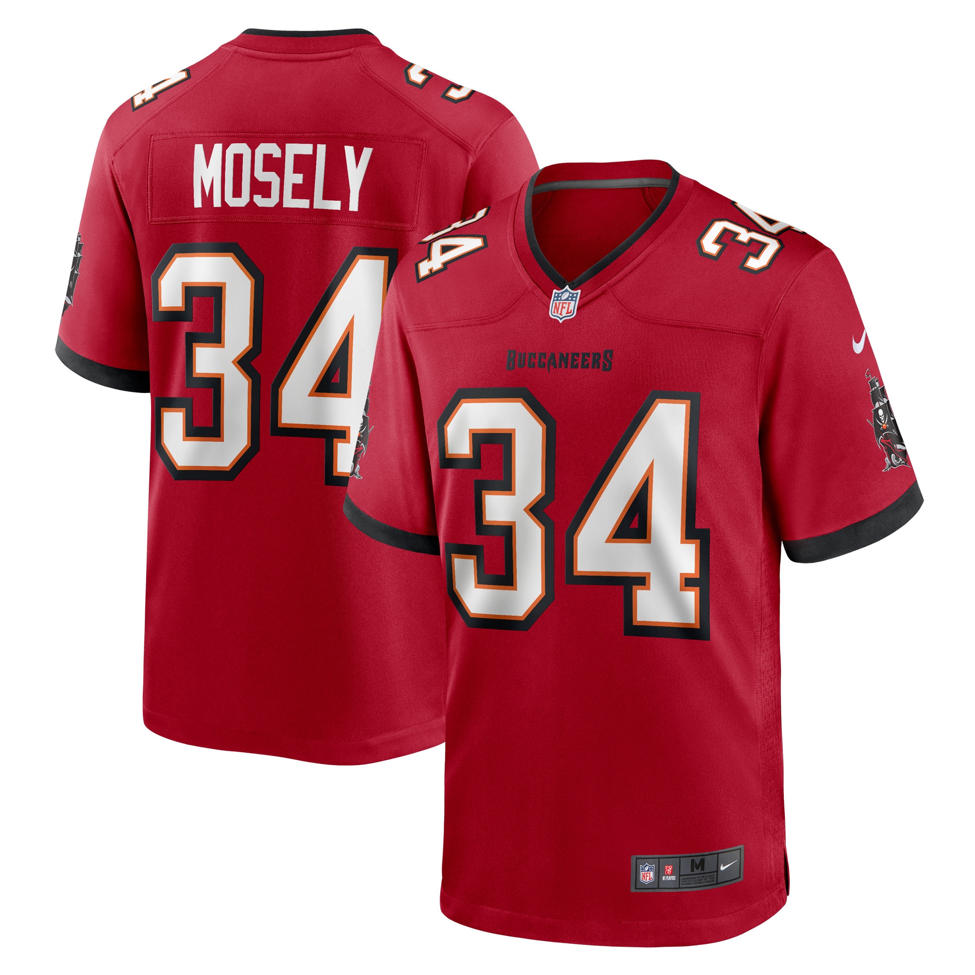 Quandre Mosely Tampa Bay Buccaneers Game Jersey – Red