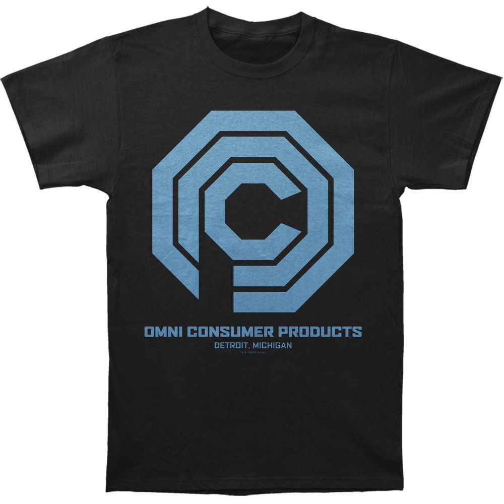 Robocop Ocp Logo Movie Black Shirt