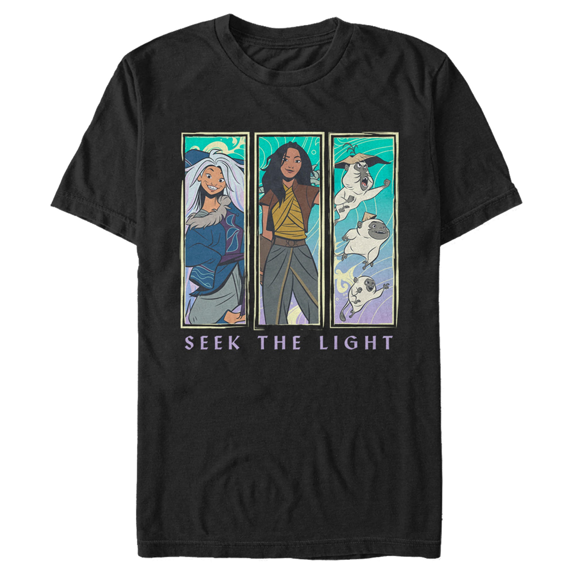 Raya And The Last Dragon Men’S Seek The Light  T-Shirt