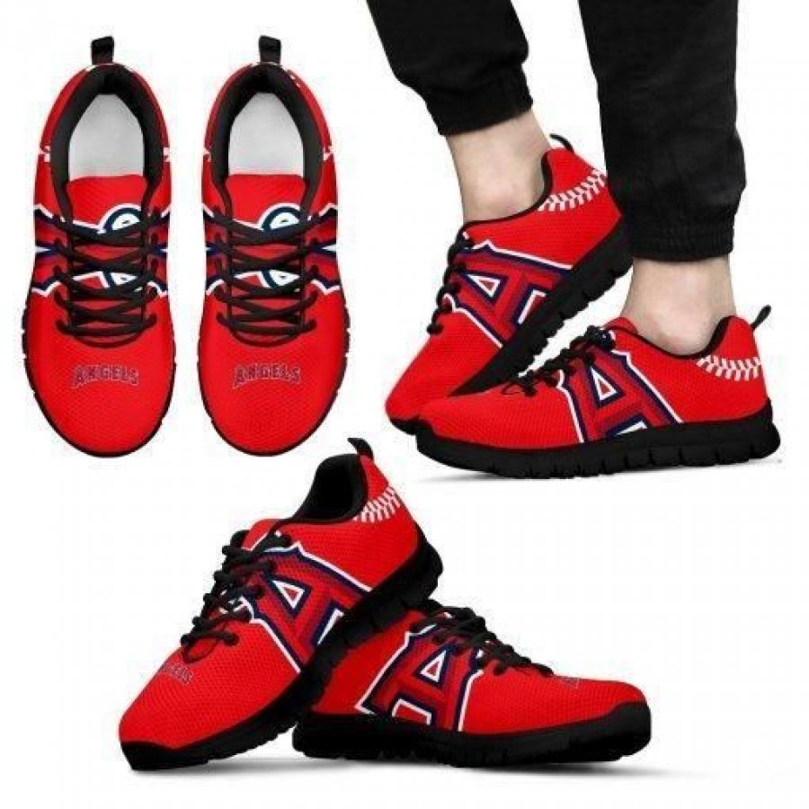 Los Angeles Angels Fan Custom Unofficial Running Shoes Sneakers Trainers