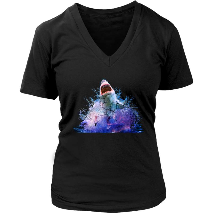 Shark Women T-Shirt – Animal Face T-Shirt