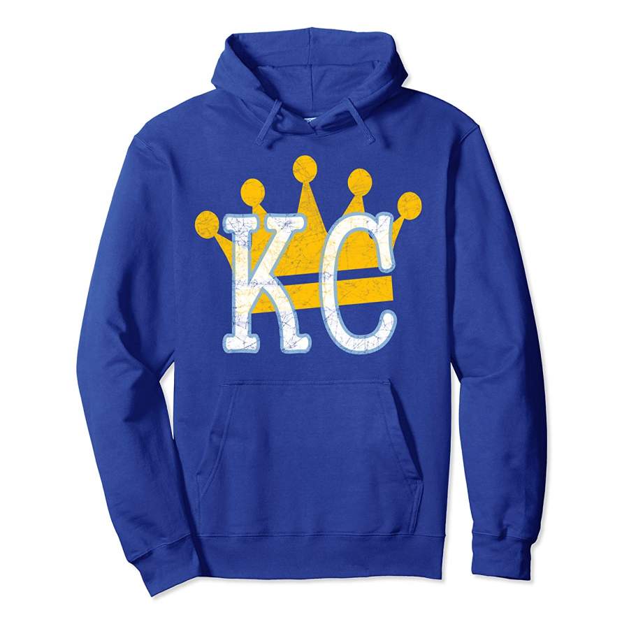 2020 Kc Royal Blue Kansas City Vintage Crown Kc Pro Gear Pullover Hoodie Unisex 3D All Over Print