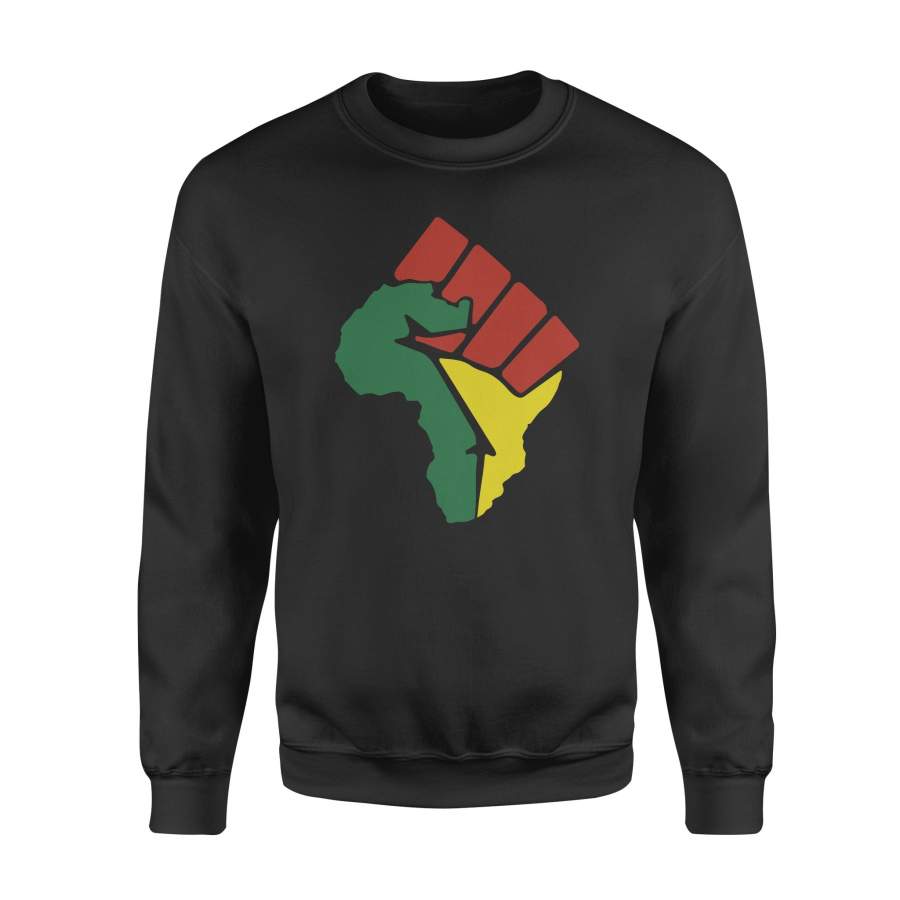 Droits Civils Black Power Justice Fist Revolution SweatShirt