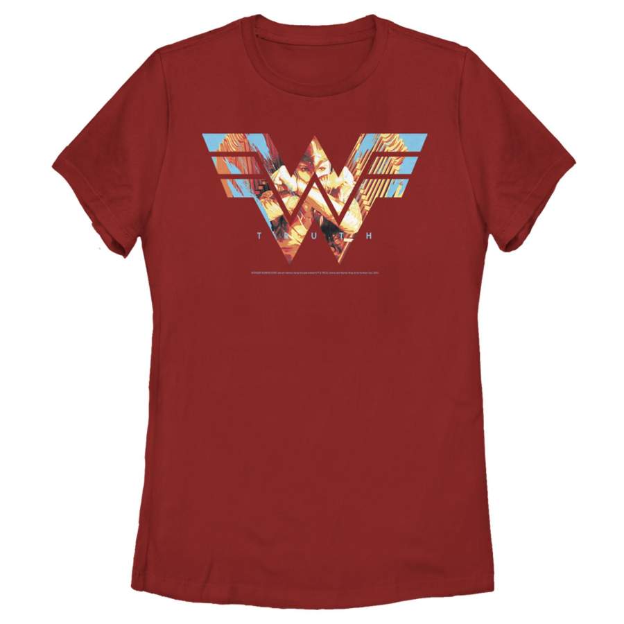 Wonder Woman 1984 Women’s Eagle Truth Logo  T-Shirt