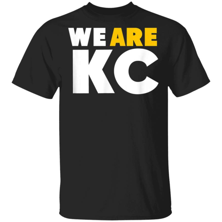 Kansas City We Are KC Fan Red Local Kc Cool TShirt