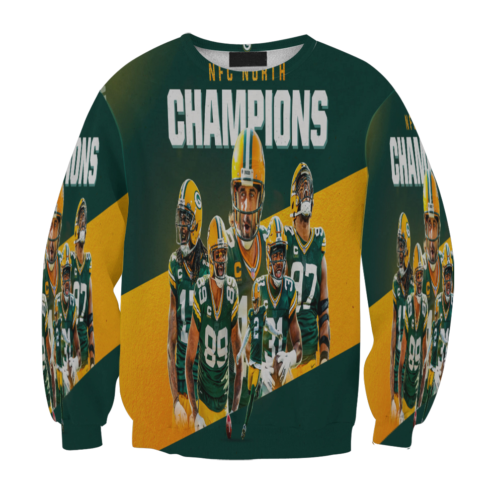 Green Bay Packers Player Team V11 Gift For Fan 3D Full Printing Sweatshirt