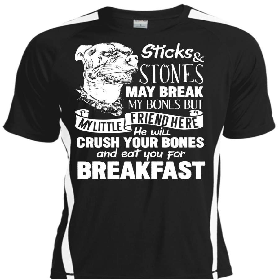 You For Breakfast T Shirt, Sticks And Stones May Break T Shirt, Cool Shirt