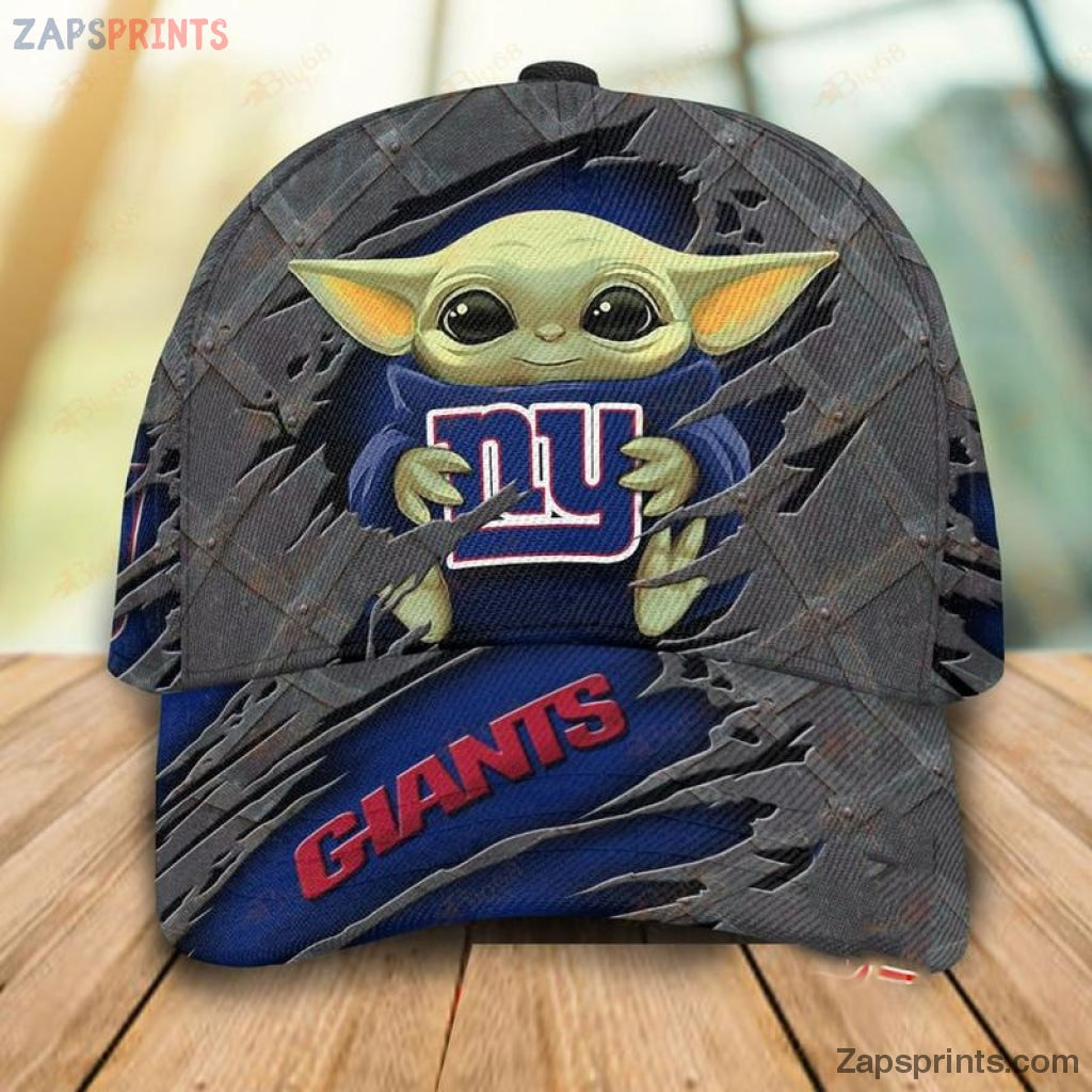 New York Giants Yoda 3D Classic Cap Gift For Fan Football Lovers