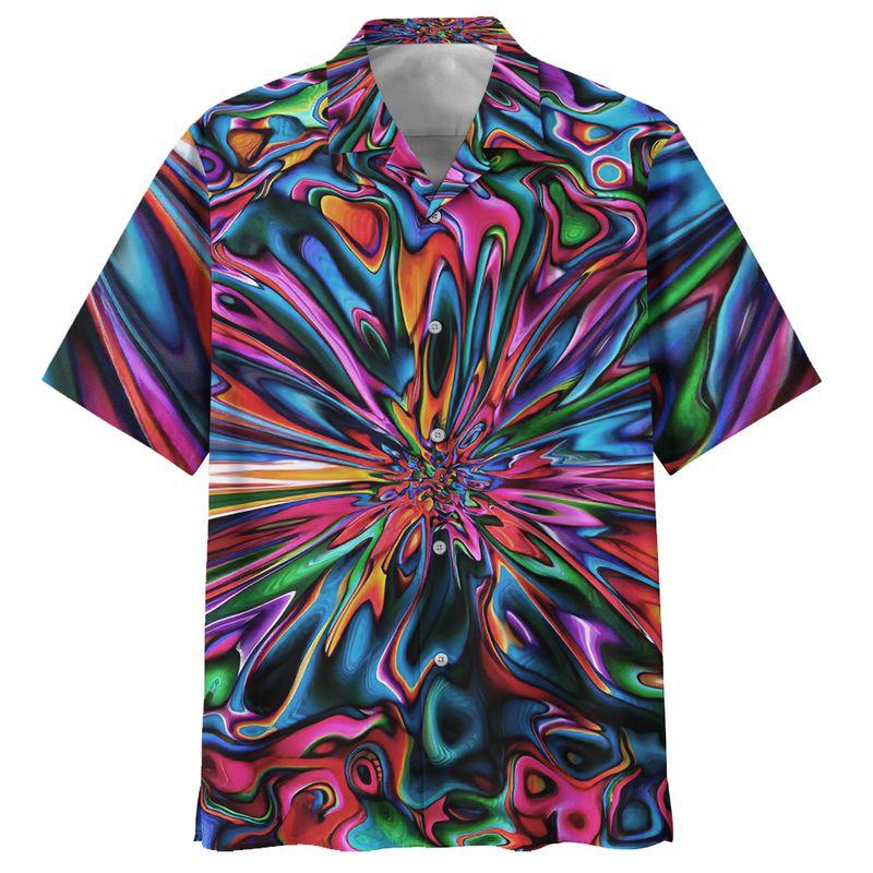 Hippie Colorful Hawaii Shirt For Hawaii Aloha Ha49109