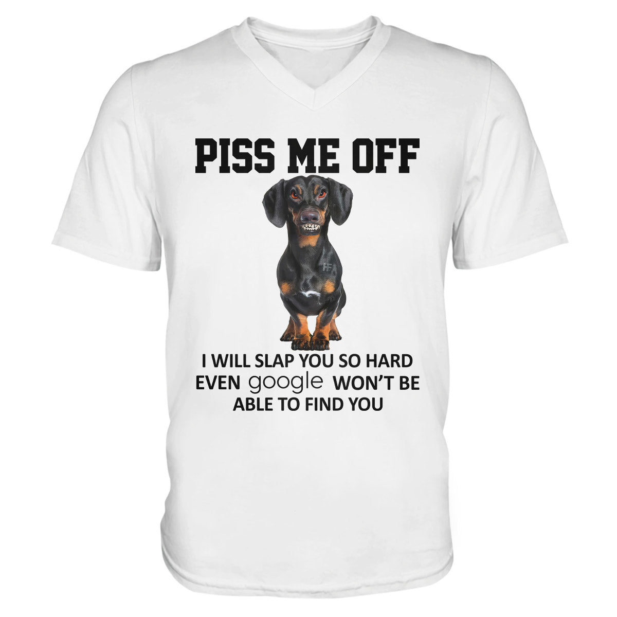 Dachshund Lovers Shirt 08 Ez01 1009 Men V-Neck T-Shirt