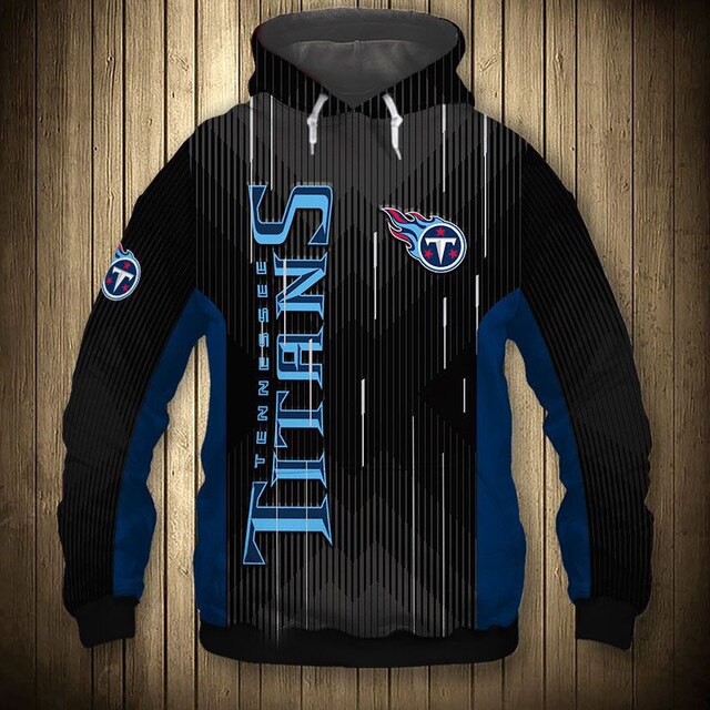 Tennessee Titans Stripe Hoodie