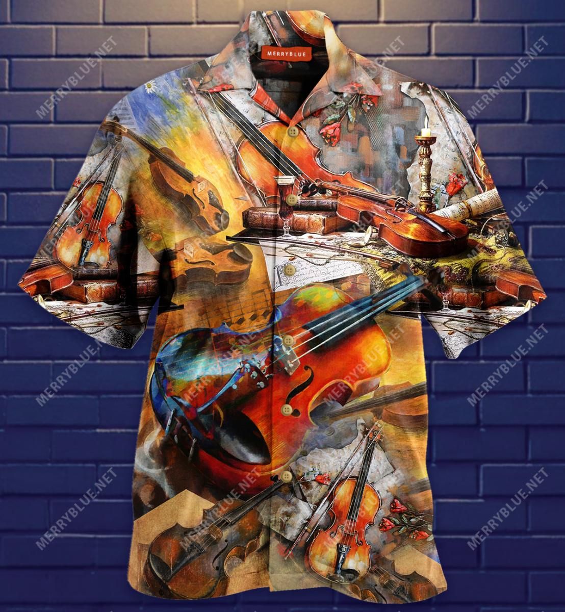 The Violin That Most Human Of All Instruments Aloha Hawaiian Shirt Colorful Short Sleeve Summer Beach Casual Shirt For Men And Women